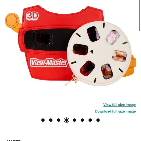 Loungefly View-Master Figural Crossbody Bag with Coin Bag - Picture 4 of 9